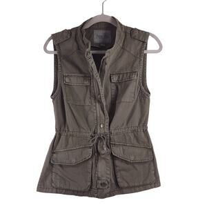 Per Se Army Style Utility Vest, Size Small